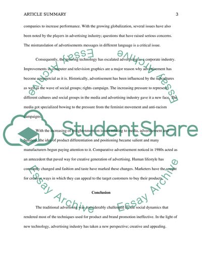 American Media and Advertising History