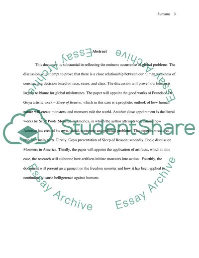 Monstrous Discourse and Cultural Moment