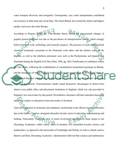 Impacts of Economic and Social Changes on Popular Protest in Britain
