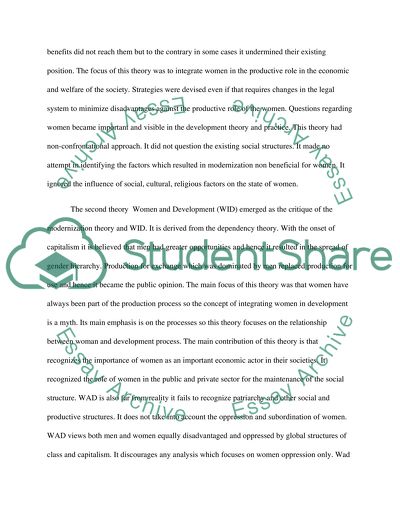 Gender and development projects which focus only on women are doomed to fail