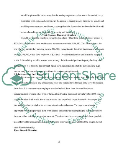 family financial situation essay