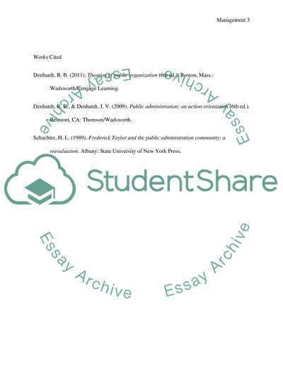 Public Administration and Business Management