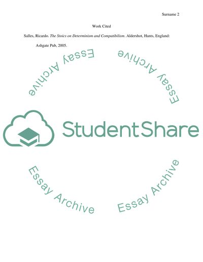 Compatibilism View of Free Will
