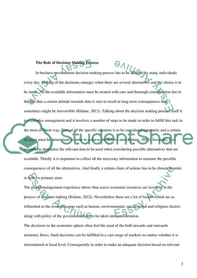 The Importance of Cost Allocation in Decision Making