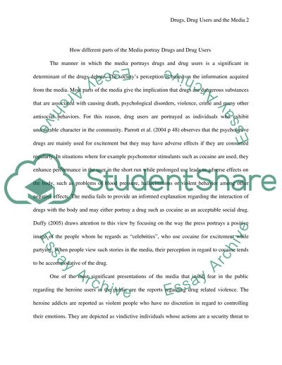 How Different Parts of the Media Portray Drugs and Drug Users