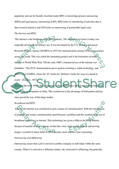 The Future of Outsourcing