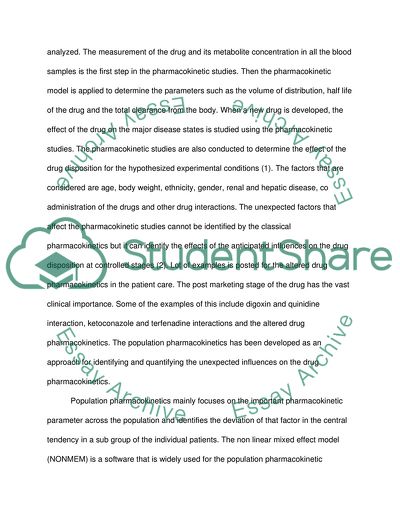 Pharmacokinetics In Drug Discovery And Development