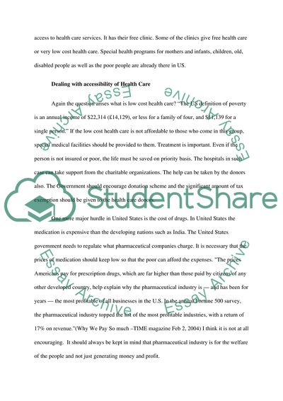 Health Care in the USA