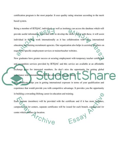 E-Mail Marketing at IETQAC