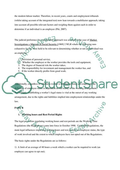 The Complex Area of Employment Law