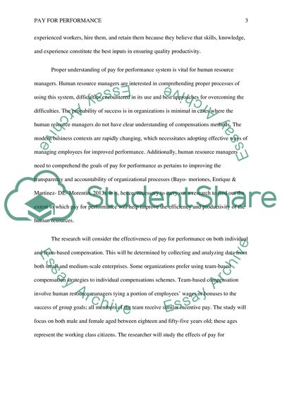 Pay for Performance: What Does the Research Say and Does It Work