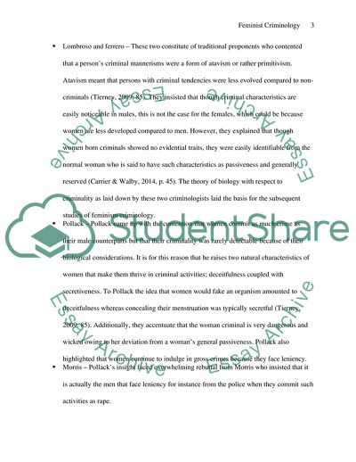 Feminist Criminology