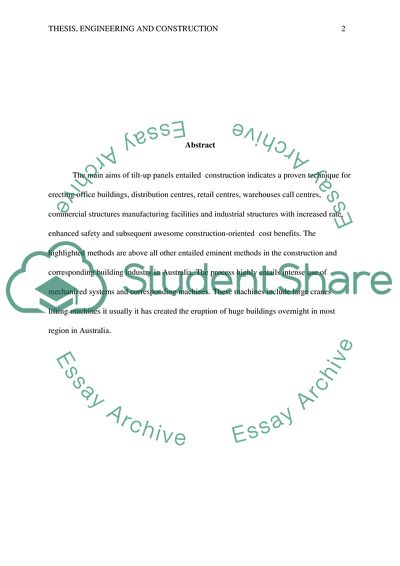 Tilt-Up Panel Applications