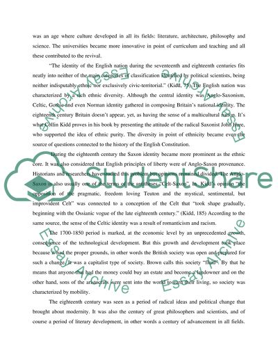 Historical Development of Britain