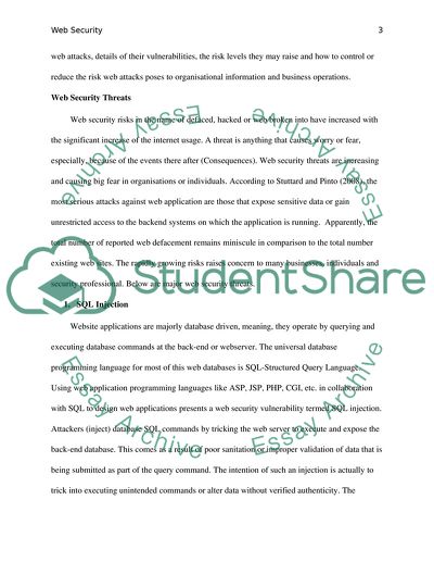 Evolution of Web Security