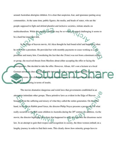 Rabbit-Proof Fence and the Edge of Heaven - Movies Which Depict the Minority Groups in Society