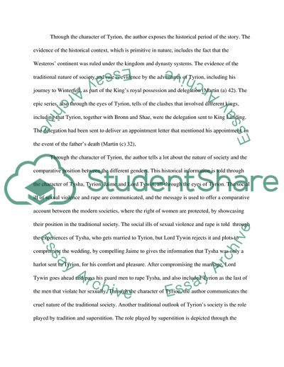 Tyrion Lannister From the Game of Thrones