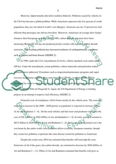 The US Environmental Protection Agency