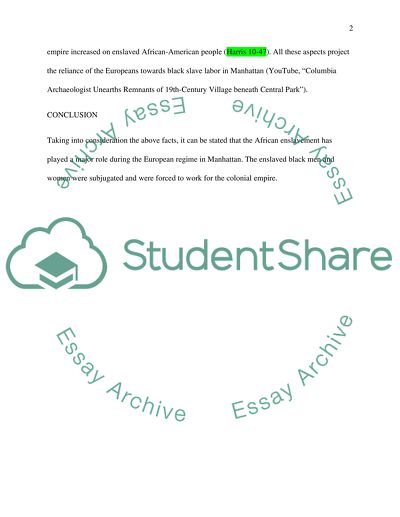 The Role of African American Black in the History of New York