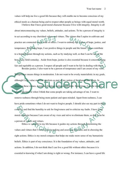 Code of Ethics and Virtues in the Workplace: Ethics through Kants Categorical Imperatives