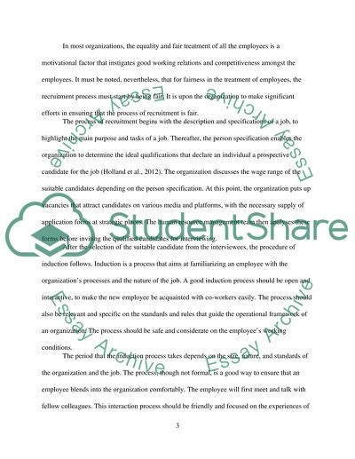 Recruitment and Human Resource Management