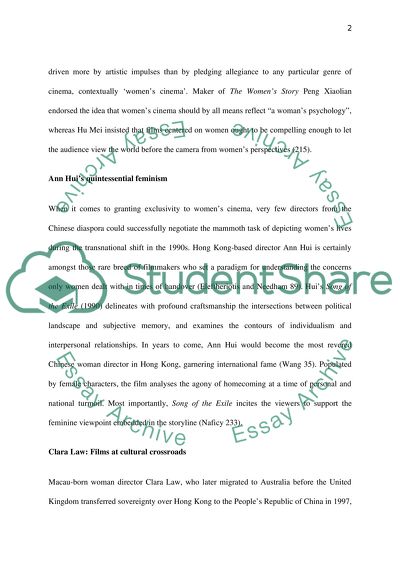 Counteracting the Biased Gender: Contemporary Women Directors from Asia