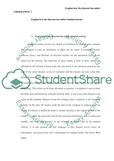 Narrative essay about crime picture