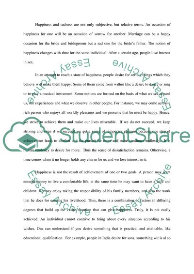 Happiness: Formulas, Stories and Insights