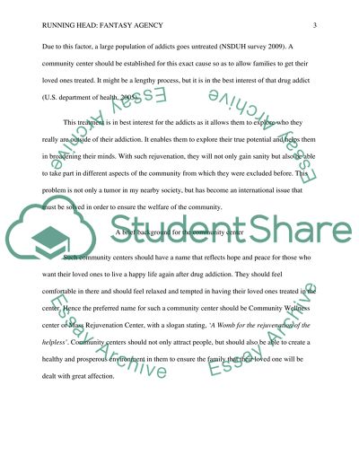 Fantasy Agency - for Alcohol and Drug Addicts