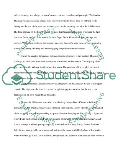 Two Favorite Holidays