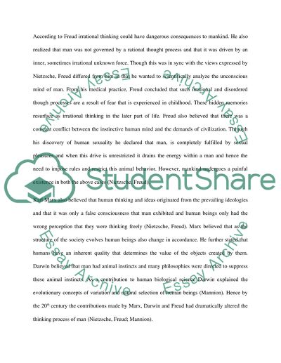 The Mid-Nineteenth Through the Early Twentieth Century