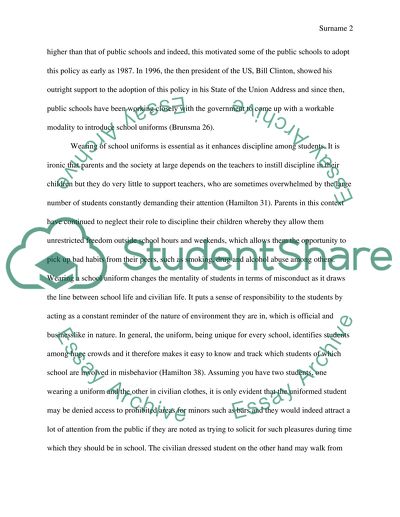 School Uniforms for American Public Schools