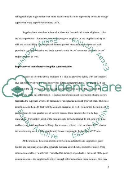 Demand and Supply Problems