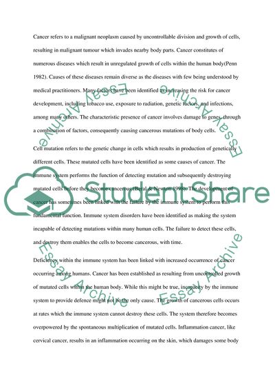 Autoimmunity and the risk of cancer