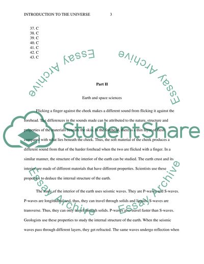 Introduction to the Universe