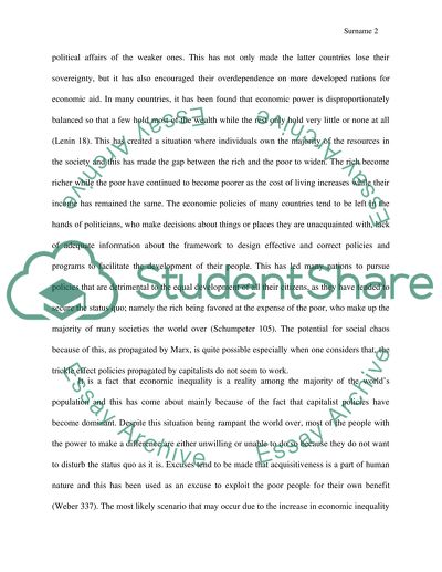 Economic Theory of Capitalism