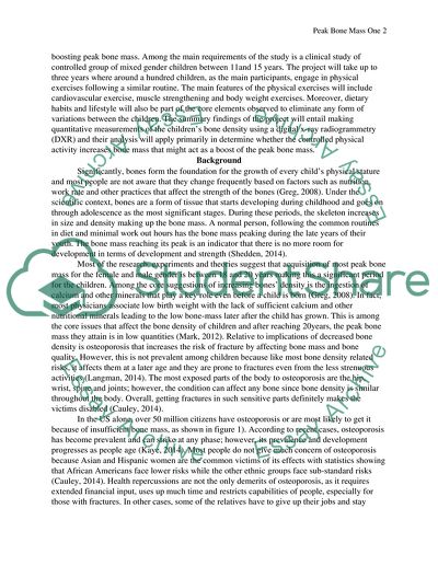 Can Bone Density in Children be Increased with Physical Exercise