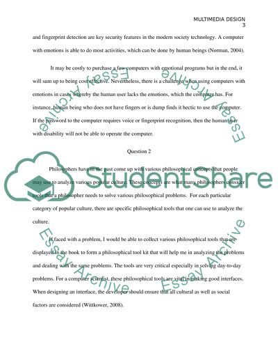 Multimedia and Design