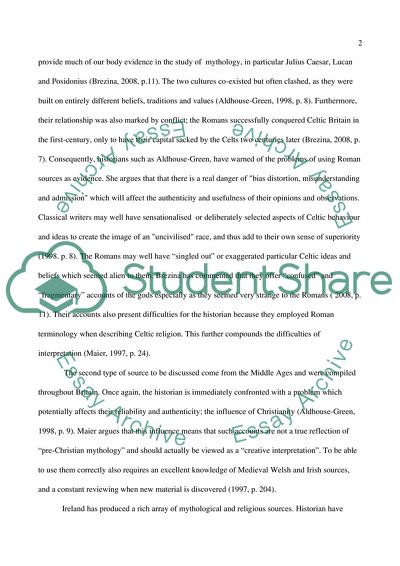 Our Knowledge of Celtic Mythology