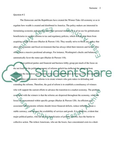 Winner-Take-All Economy