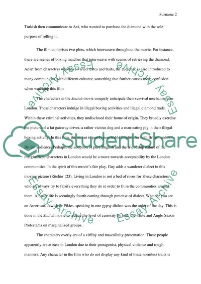 Marginalized Masculinity in the Snatch Movie