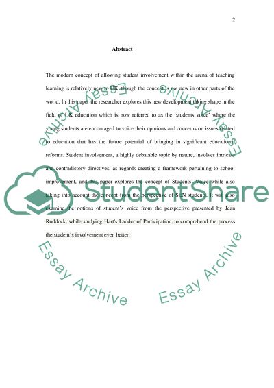 Student Voice - Pandoras Box or Philosophers Stone