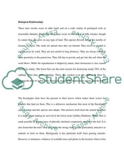 Endangered Specie Capertee Stringybark