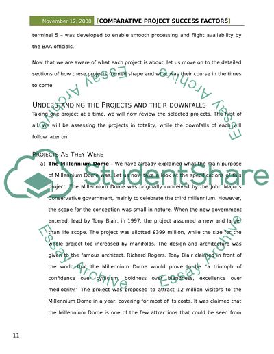 The Failure of Some of the Biggest Projects Undertaken by the UK Government