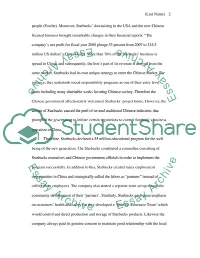 Starbucks Corporation