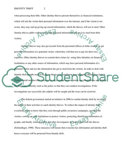 Leaking Identifying Information