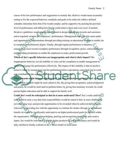 Chapter 6 Motivation Case Assignment