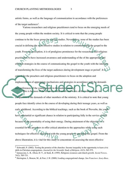 Church Planting by Producing Multiple Congregations