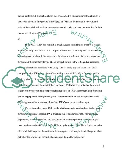 The Global Strategy of IKEA