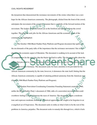 Against Poverty: The Civil Rights Movement